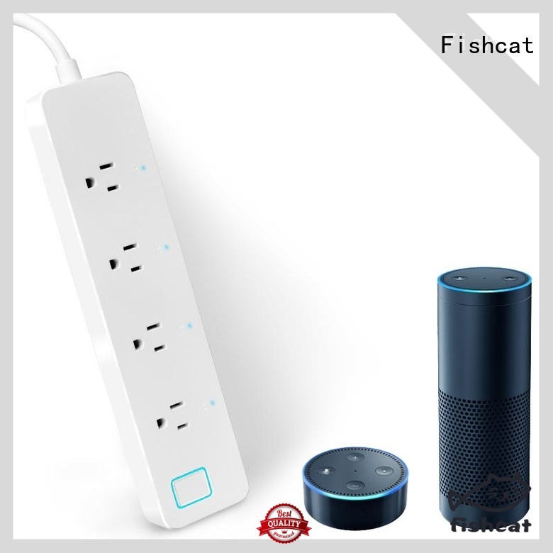 Fishcat different countries standard for option wifi power strip nice user experience for saving energy