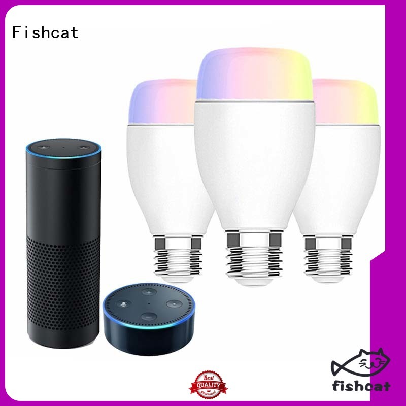 Fishcat smart bulb wifi widely used for better life