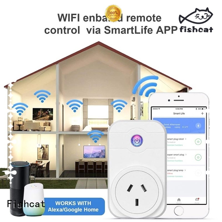 Fishcat convenient wifi controlled sockets very useful for better life