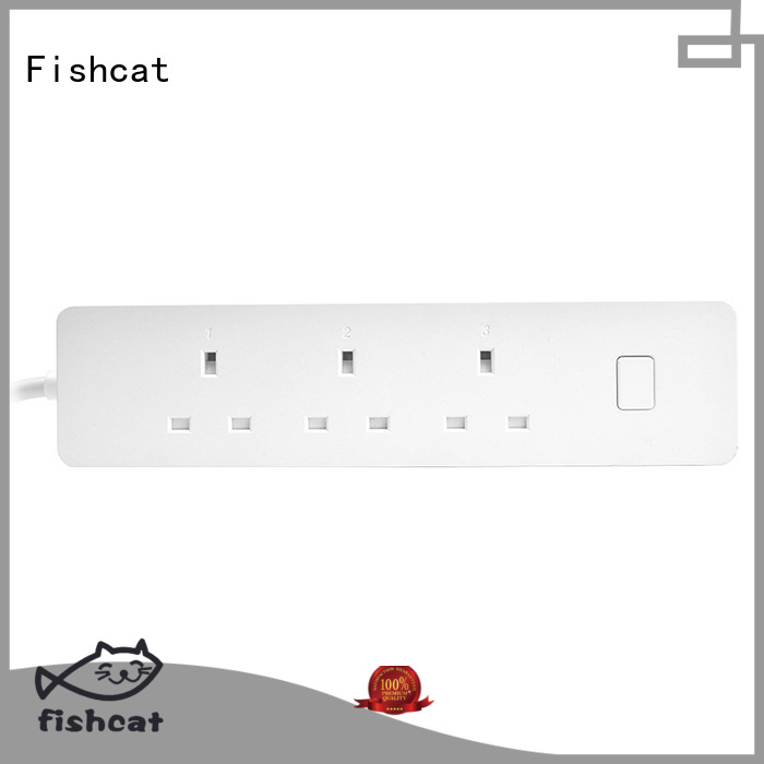 Fishcat voice control remote control power strip best choice for smart home